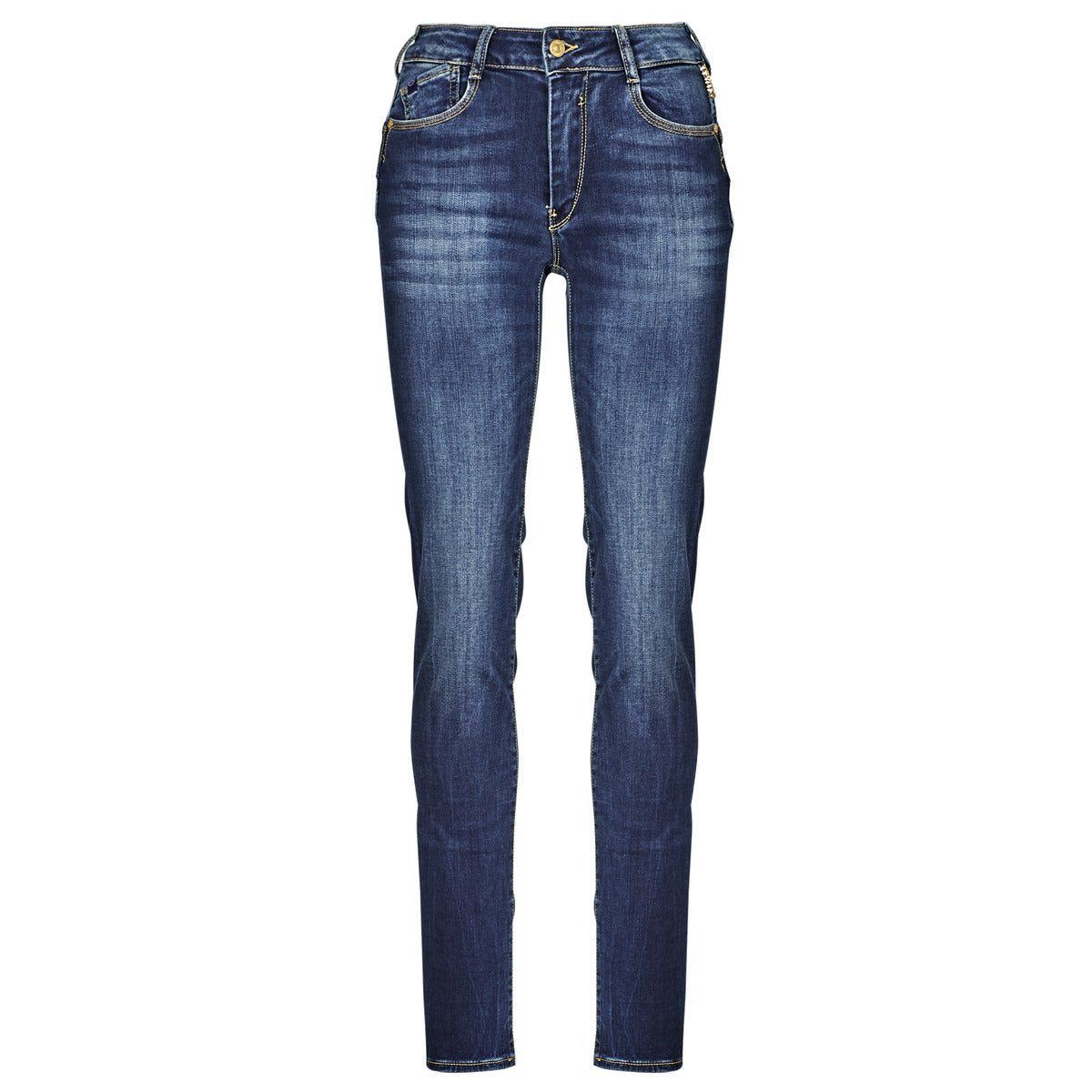 Jeans Slim Donna Le Temps des Cerises PULPHIGH Blu