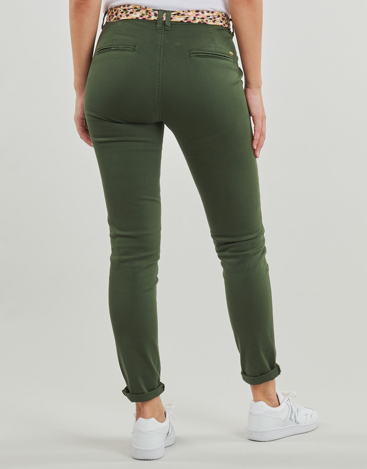 Pantalone Chino Donna Le Temps des Cerises KURT JOGG Kaki