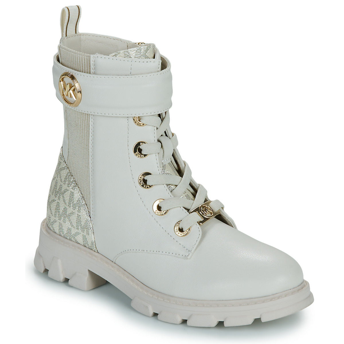 Stivaletti bambini ragazza MICHAEL Michael Kors RIDLEY STARK 2 Bianco