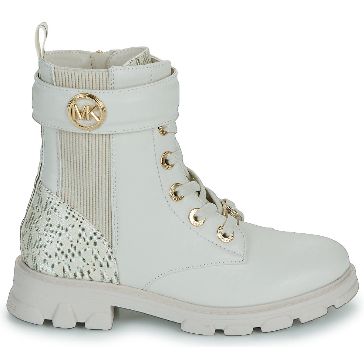 Stivaletti bambini ragazza MICHAEL Michael Kors RIDLEY STARK 2 Bianco