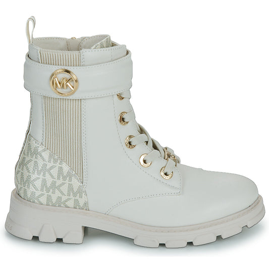 Stivaletti bambini ragazza MICHAEL Michael Kors RIDLEY STARK 2 Bianco