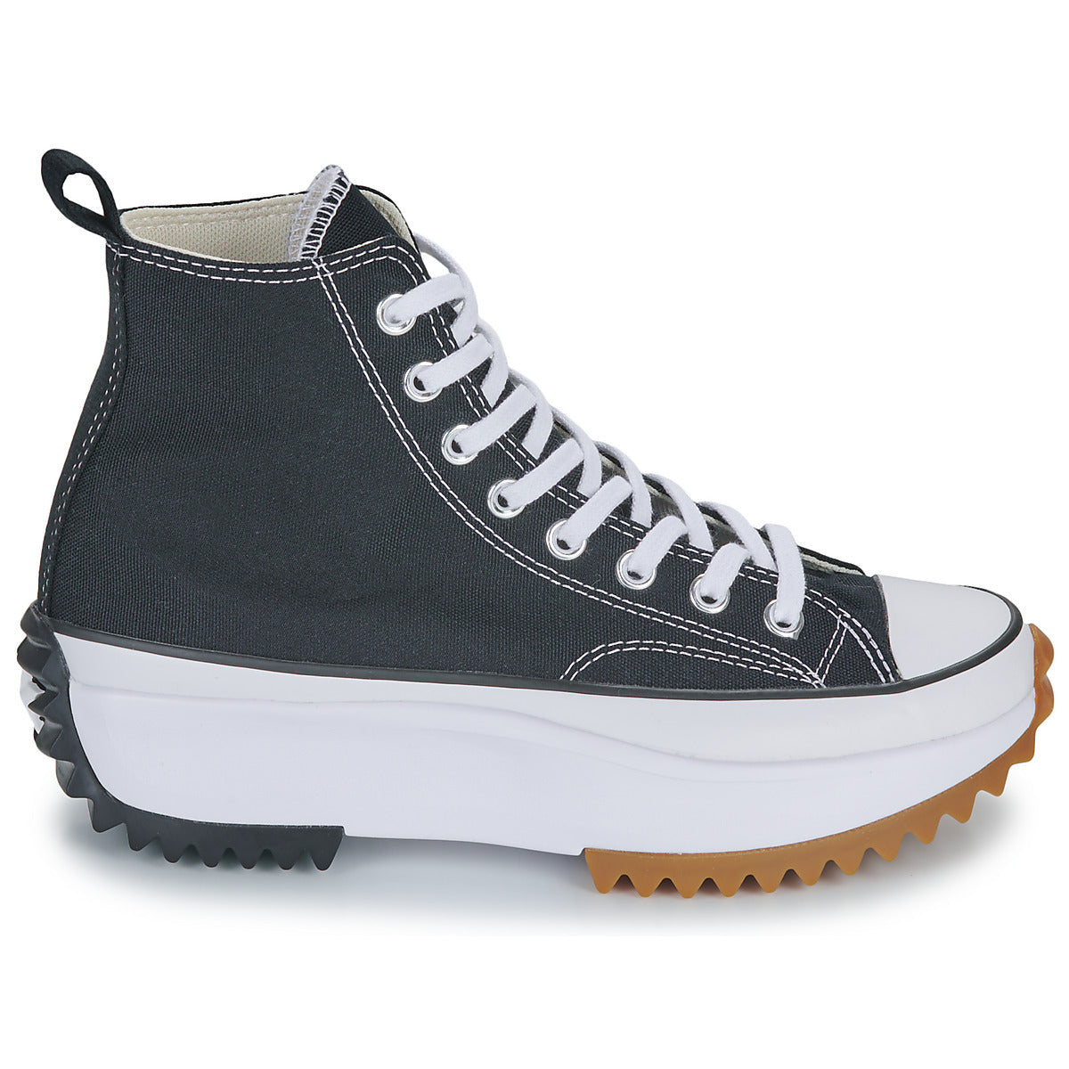 Sneakers alte Donna Converse RUN STAR HIKE Nero