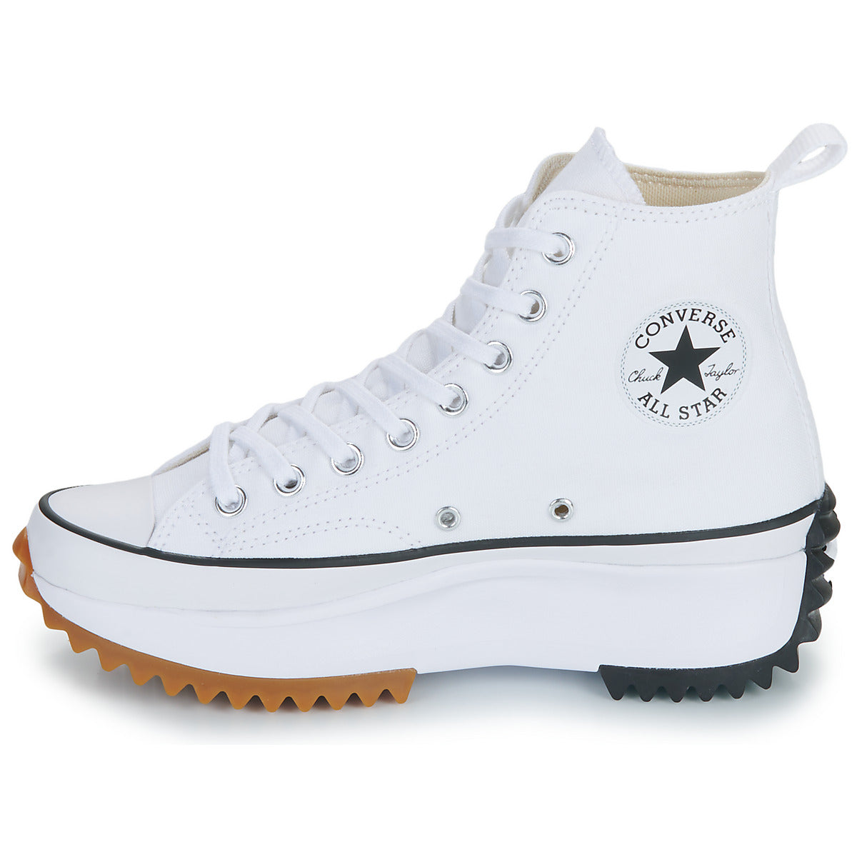 Sneakers alte Donna Converse RUN STAR HIKE Bianco