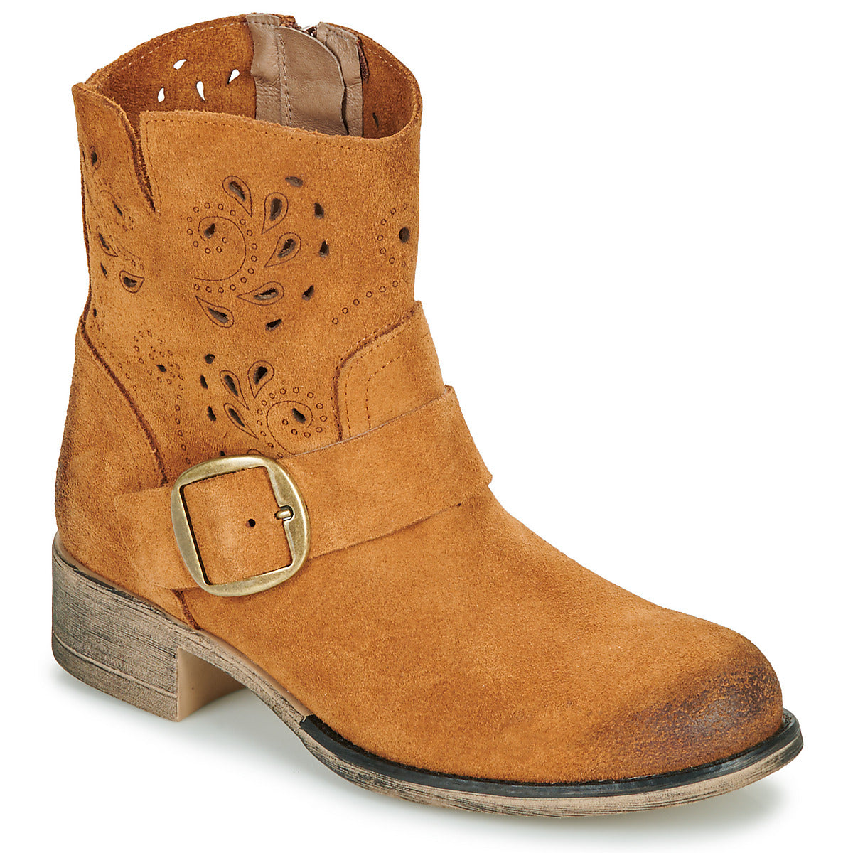 Stivaletti Donna YOKONO MONS-001LP-SERRAJE-CUERO Marrone