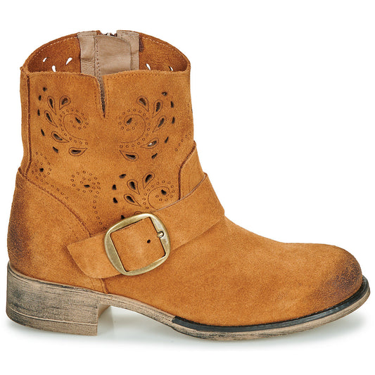 Stivaletti Donna YOKONO MONS-001LP-SERRAJE-CUERO Marrone