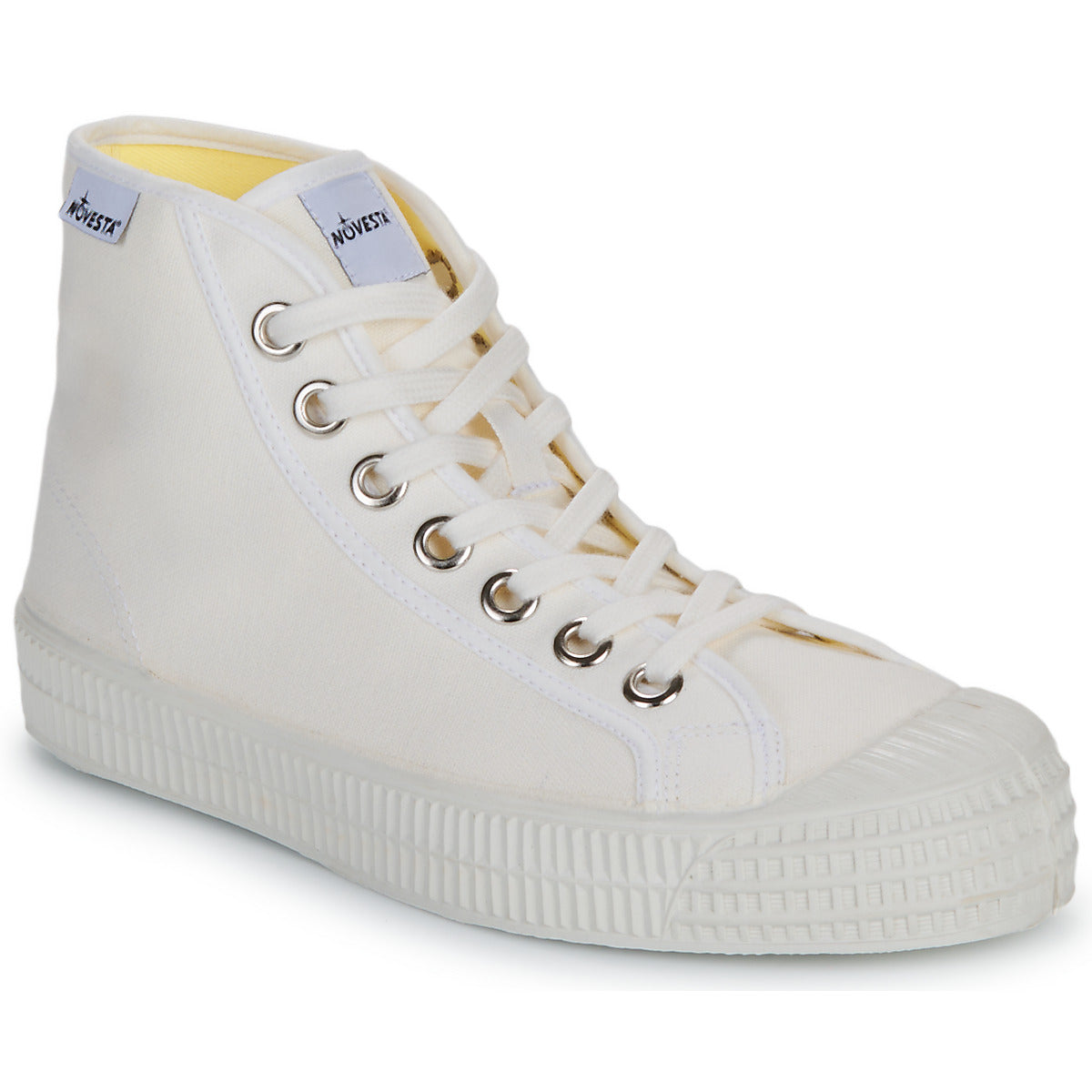 Sneakers alte Uomo Novesta  STAR DRIBBLE 10 WHITE  Bianco