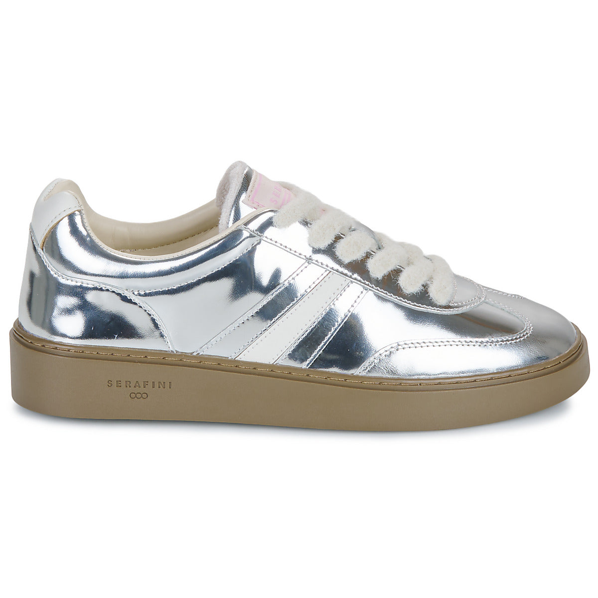 Sneakers basse Donna Serafini  COURT  Argento