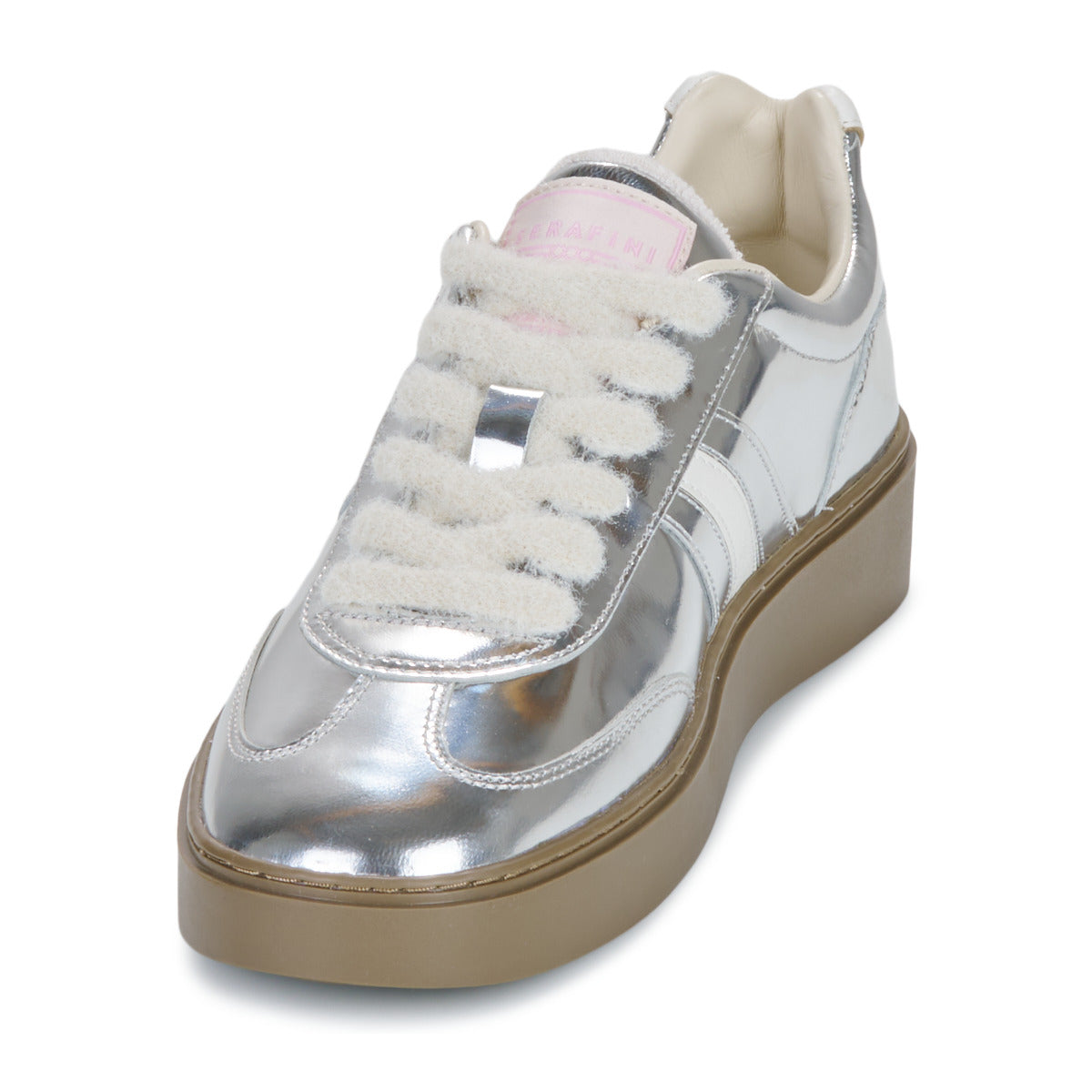 Sneakers basse Donna Serafini  COURT  Argento