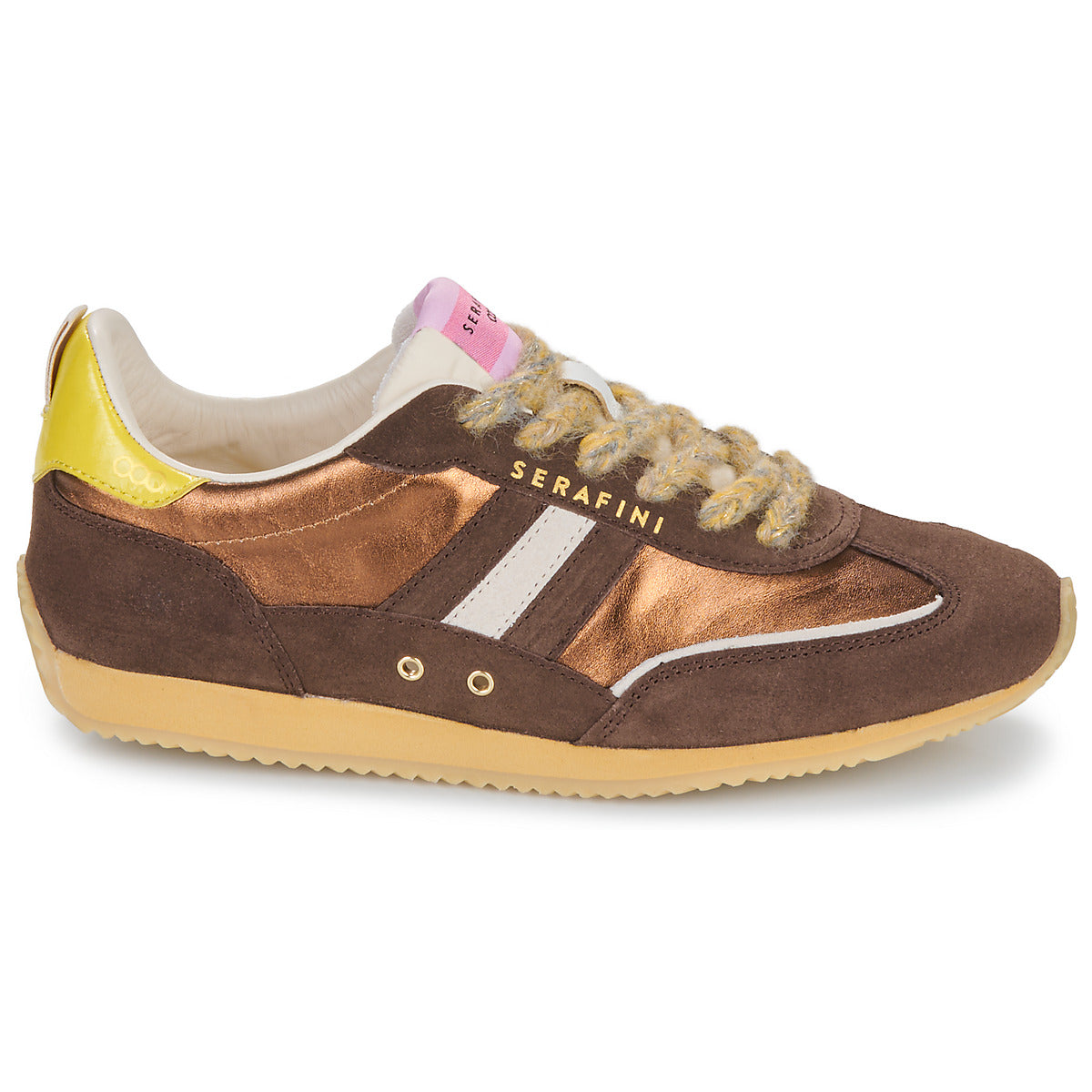 Sneakers basse Donna Serafini LADY D Marrone