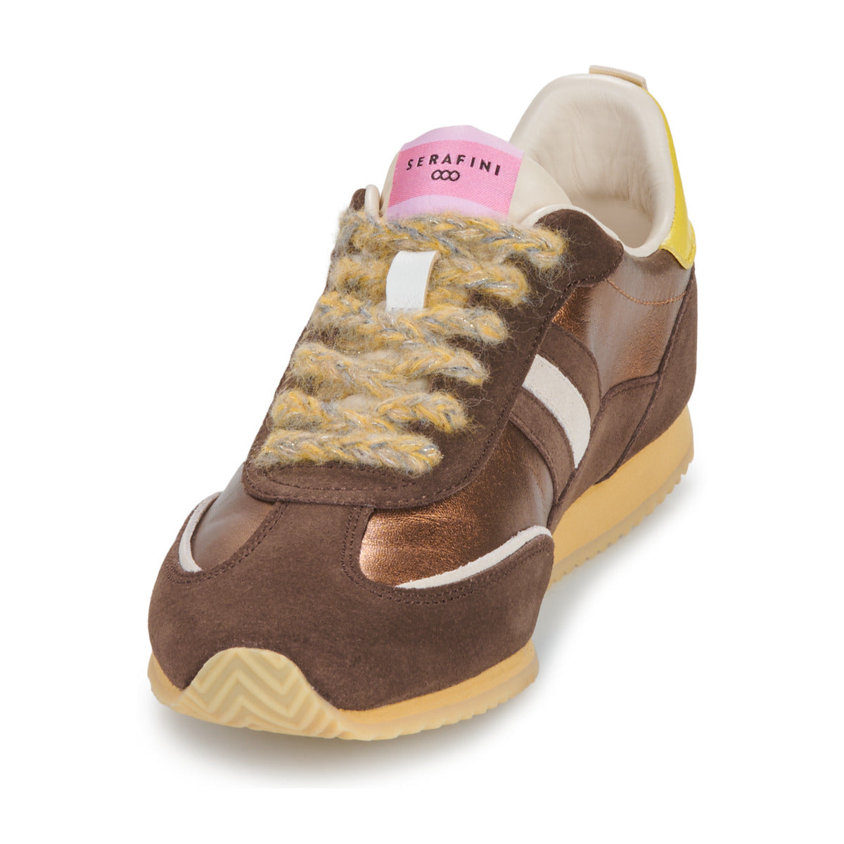 Sneakers basse Donna Serafini LADY D Marrone