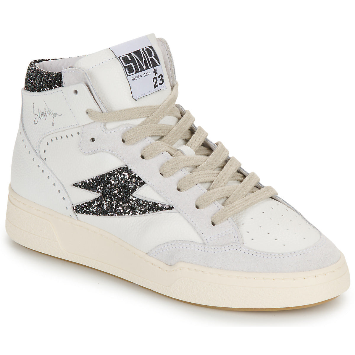 Sneakers alte Donna Semerdjian BRAGA Bianco