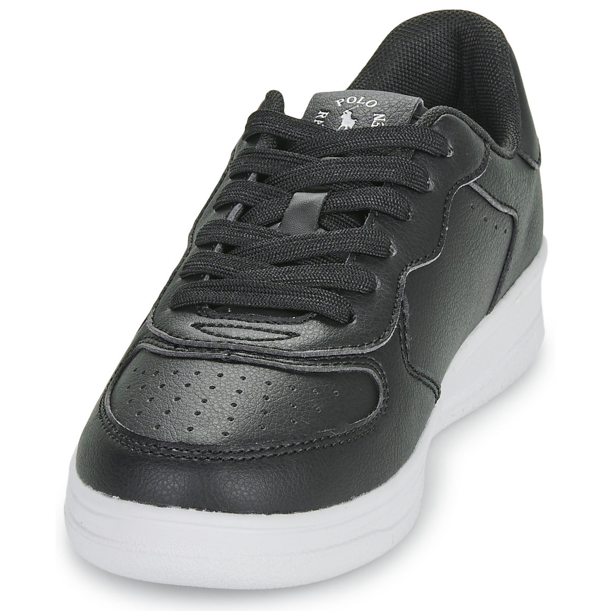 Scarpe bambini ragazza Polo Ralph Lauren MASTERS COURT Nero