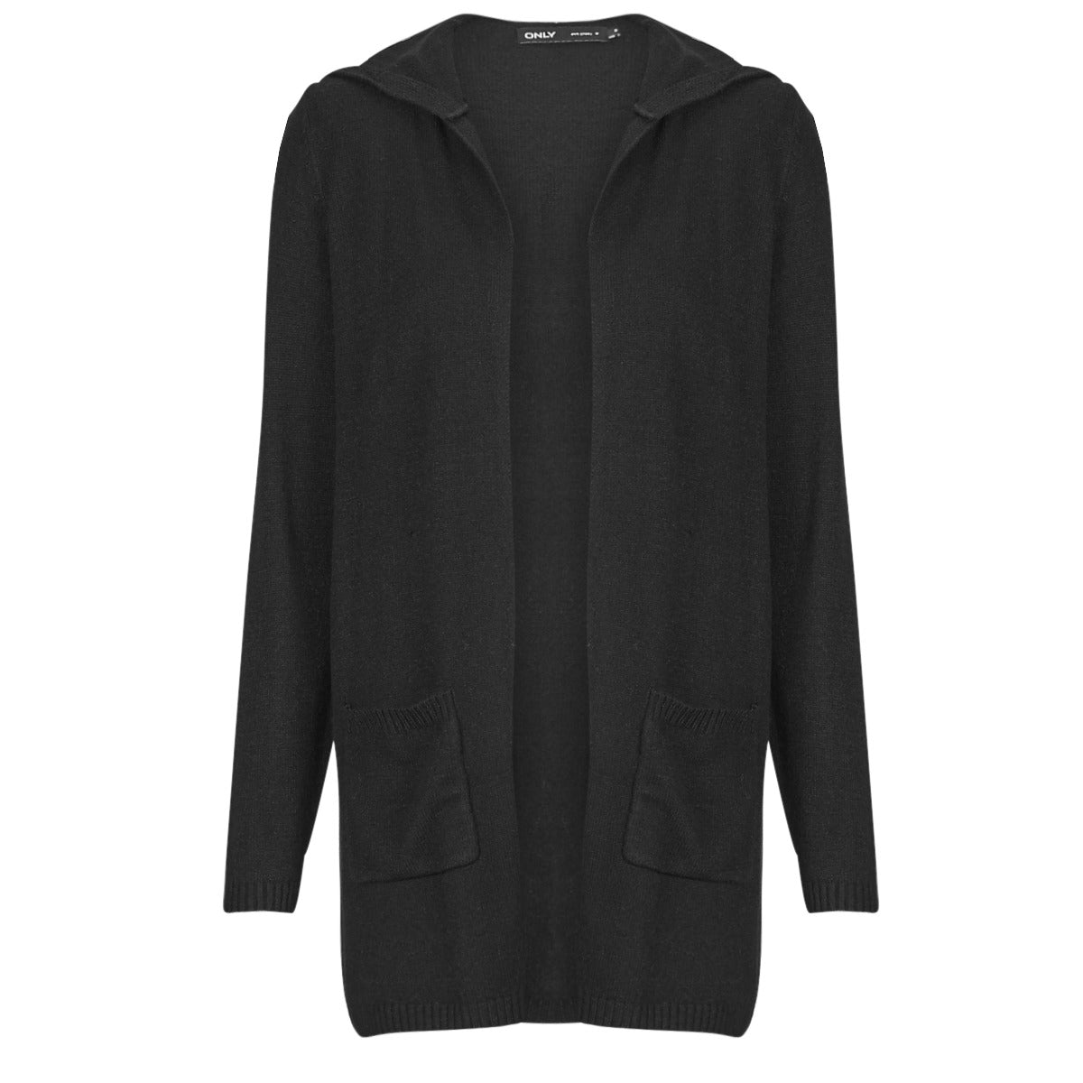 Gilet / Cardigan Donna Only ONLLESLY HOOD CARDIGAN Nero