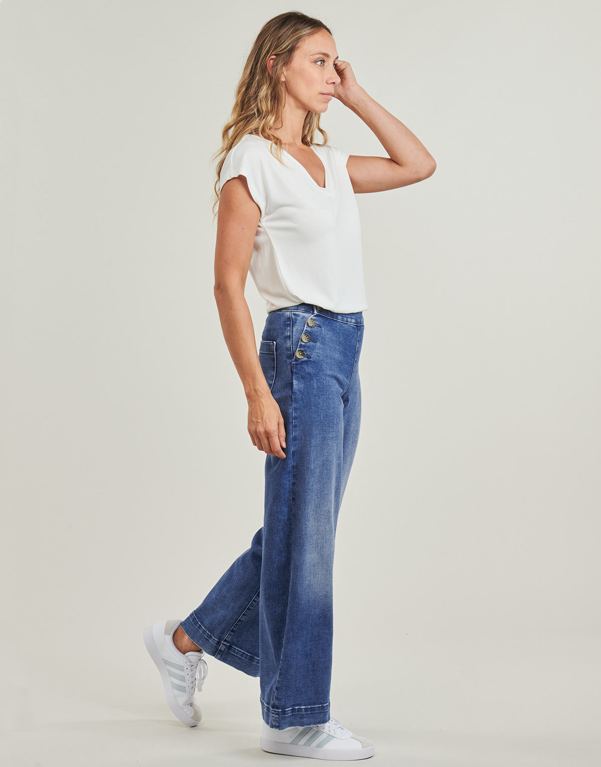Jeans Flare Donna Only  ONLMADISON   Blu