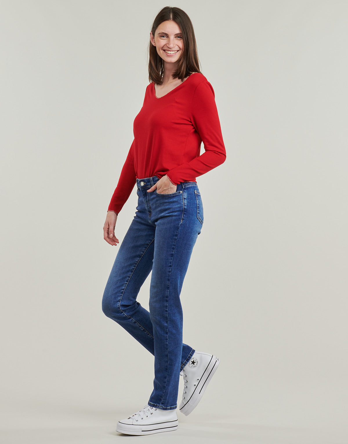 Jeans Slim Donna Only ONLSUI Blu