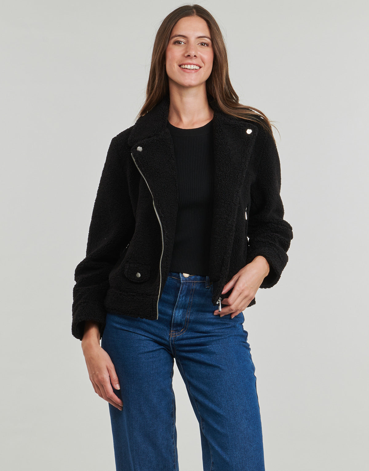 Mantella Donna Only ONLRIO Nero