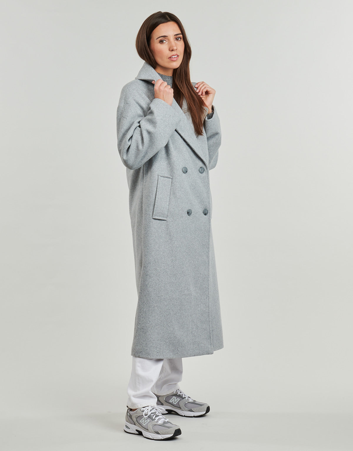 Mantella Donna Only ONLWEMBLEY Grigio