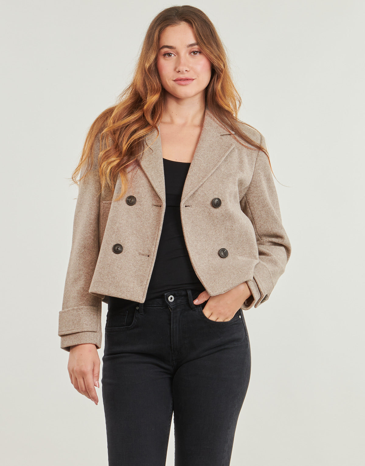 Mantella Donna Only  ONLFREJA   Beige