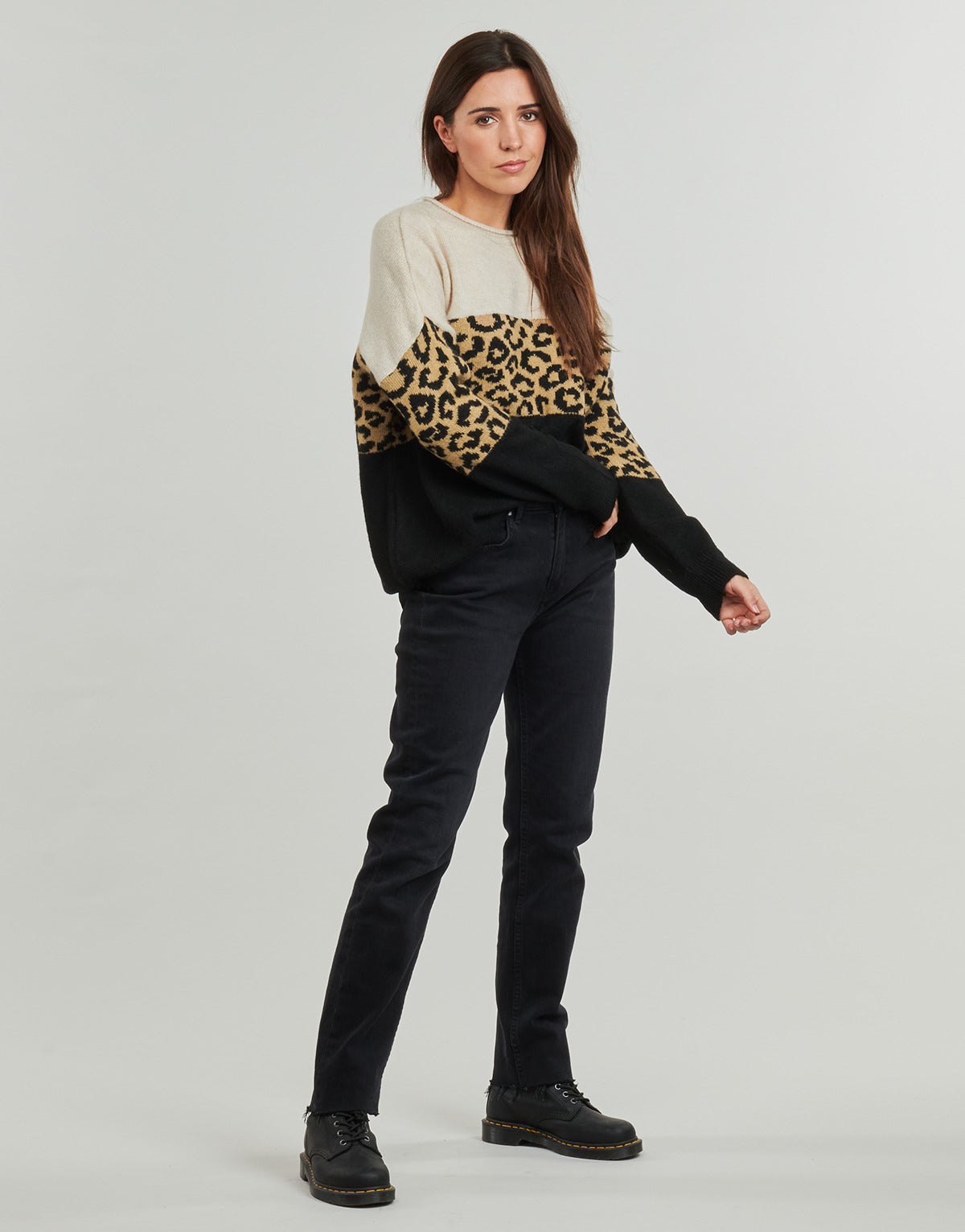 Maglione Donna Only  ONLJADE   Marrone