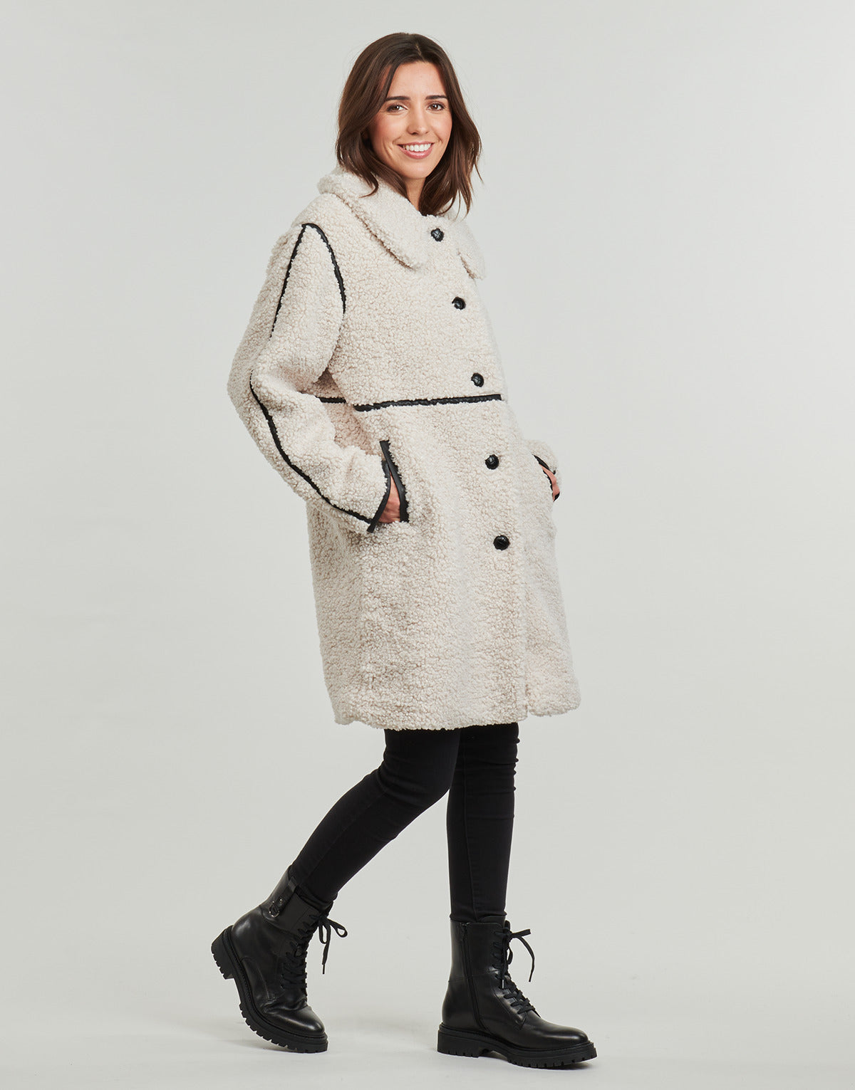 Mantella Donna Only ONLRUBI Beige