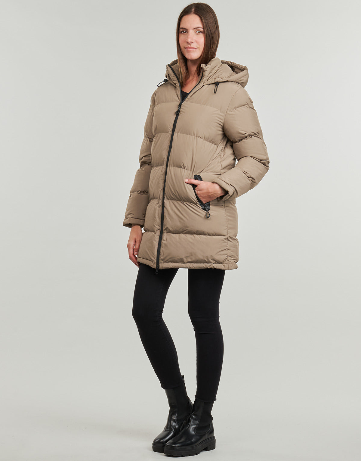 Piumino Donna Only ONLPAULA ANN Marrone