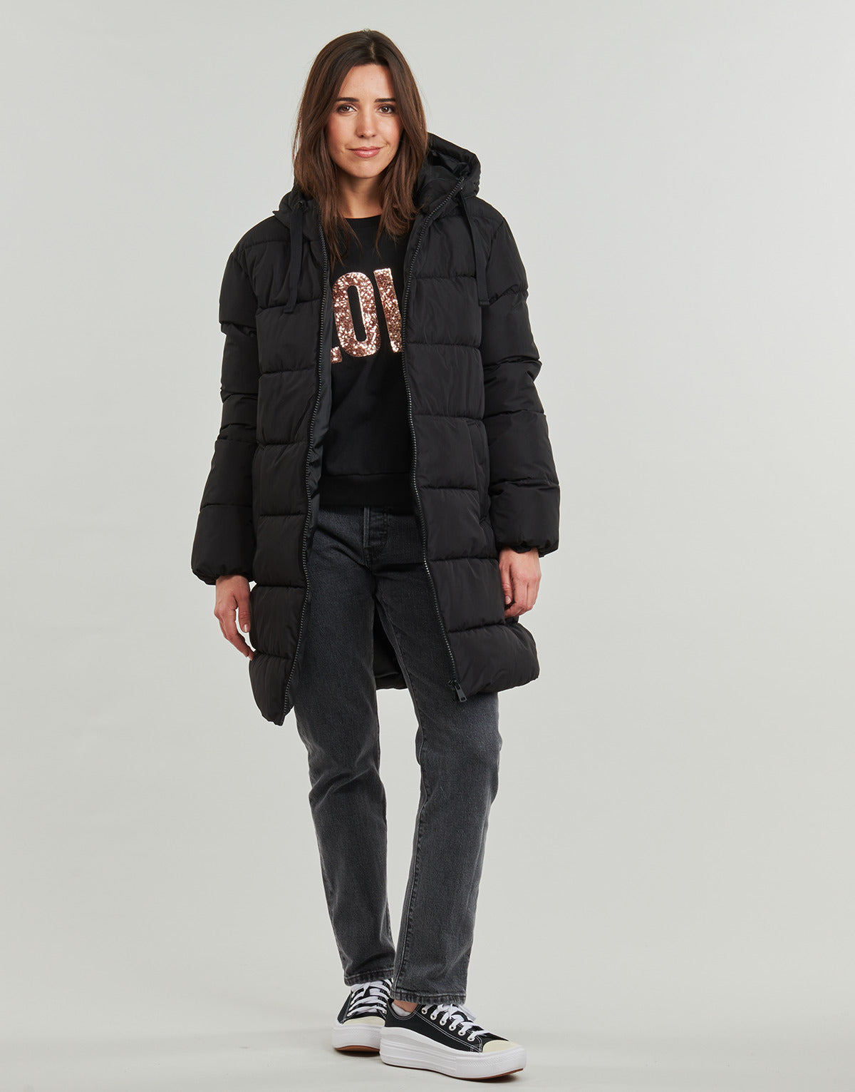 Piumino Donna Only  ONLCLAIR  Nero