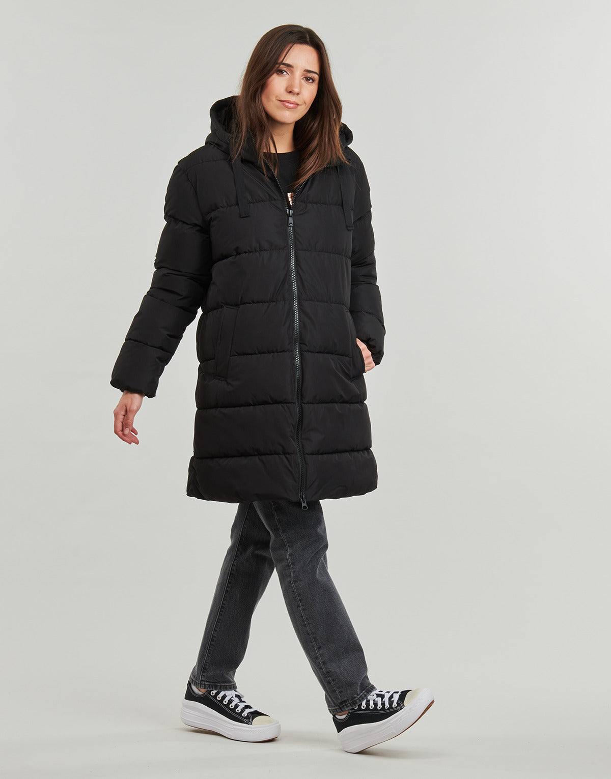 Piumino Donna Only ONLCLAIR Nero