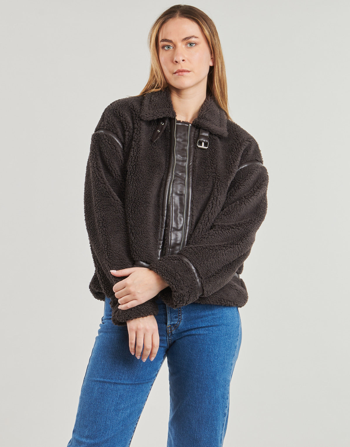 Giubbotto Donna Only  ONLMICHELLE  Marrone