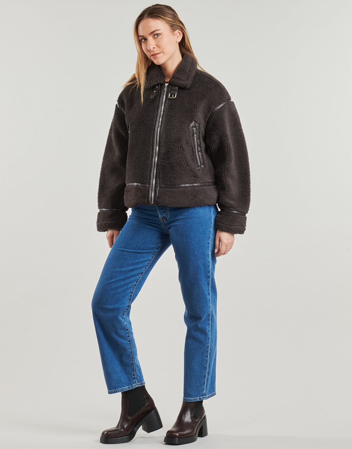 Giubbotto Donna Only  ONLMICHELLE  Marrone