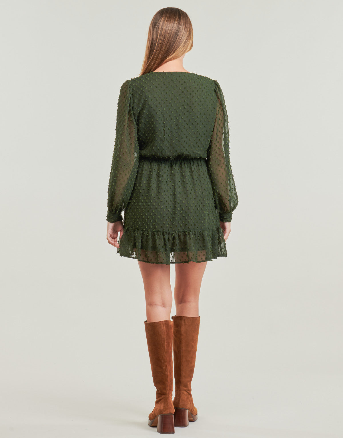 Abito corto Donna Only ONLTIVA Kaki