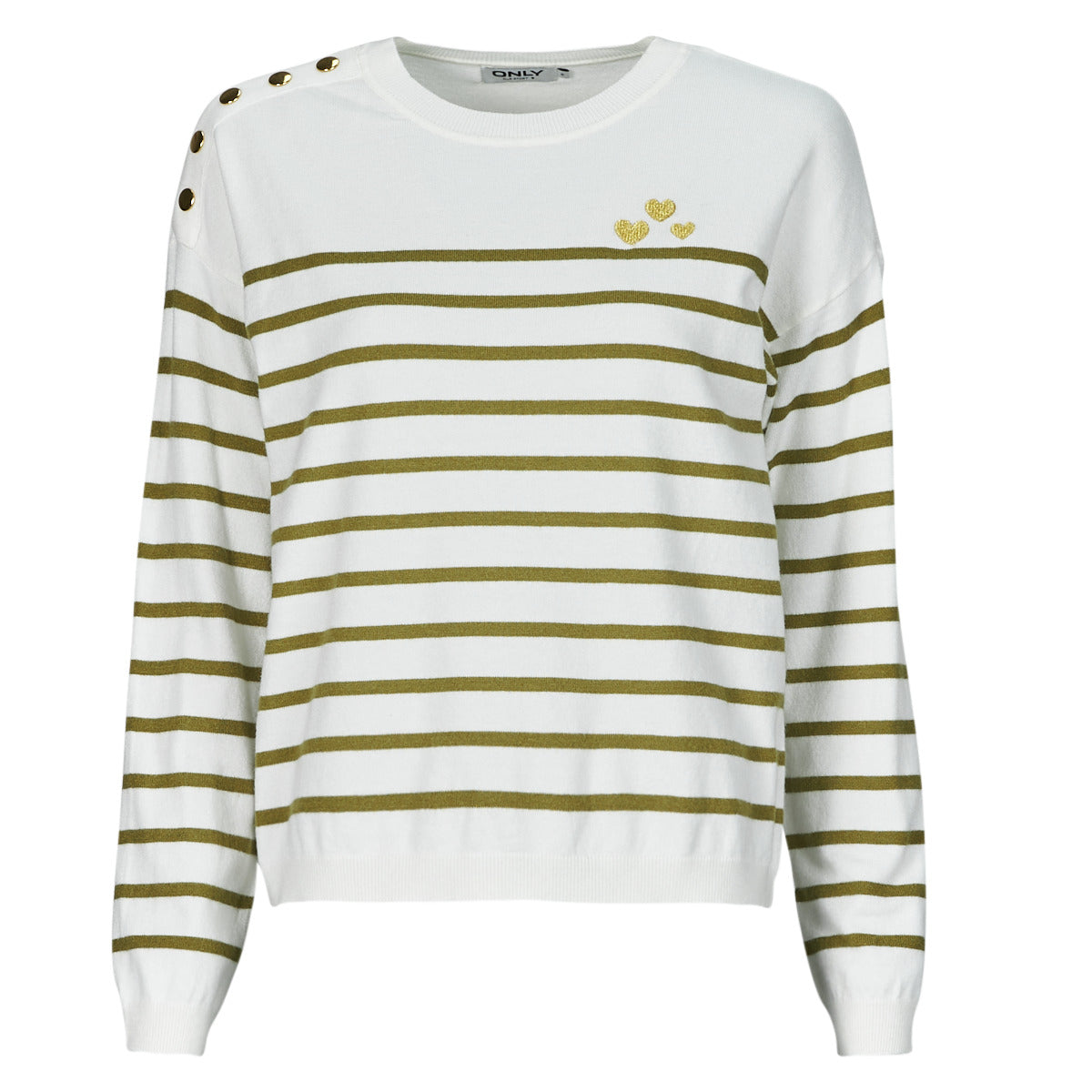 Maglione Donna Only  ONLTIBA  Bianco