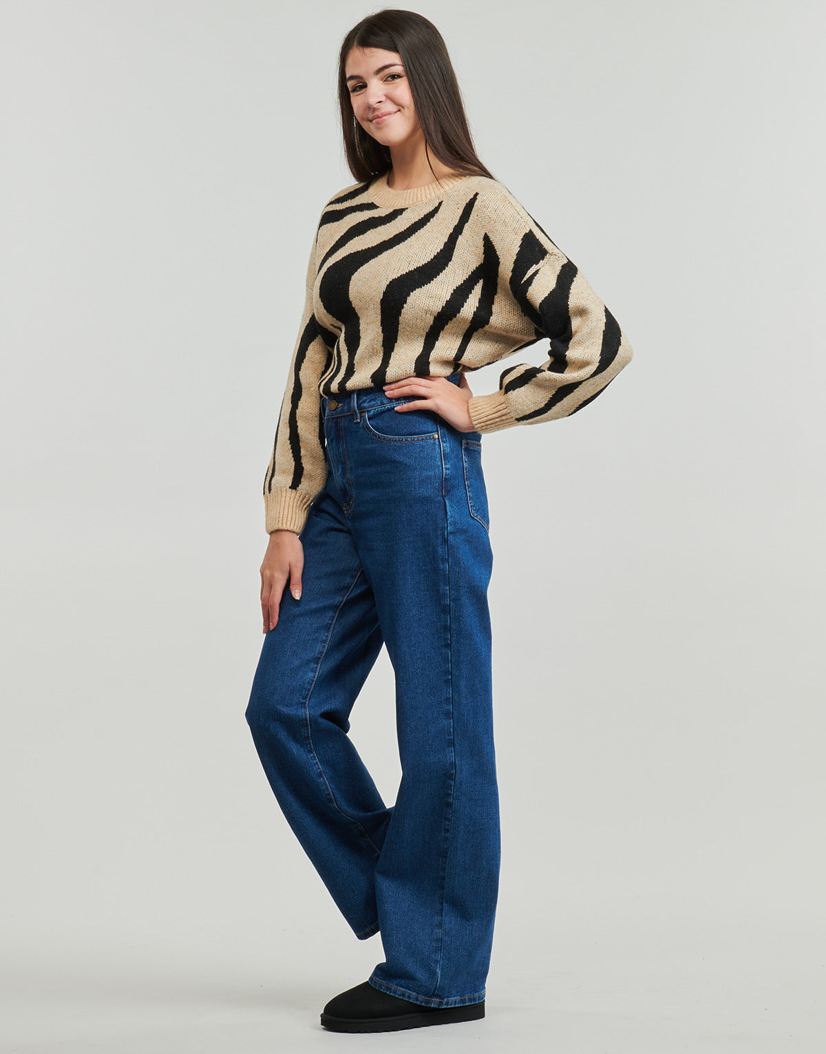 Maglione Donna Only  ONLHAZEL  Beige