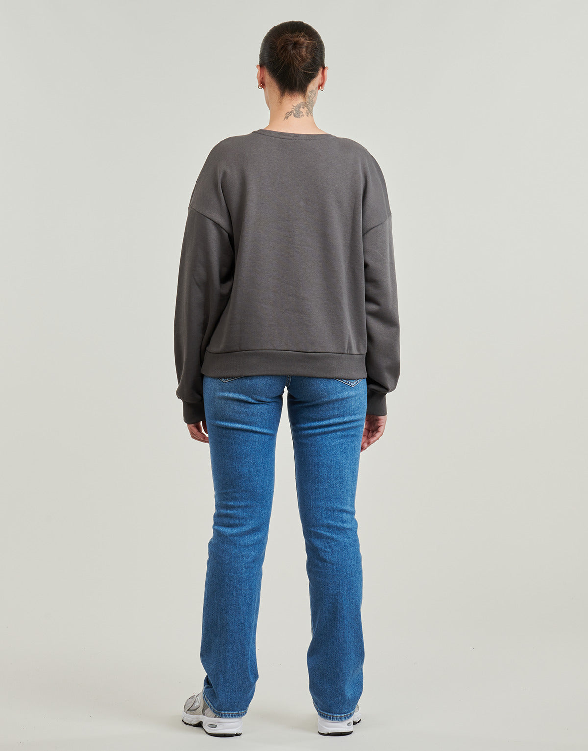 Felpa Donna Only ONLJOLANA Grigio