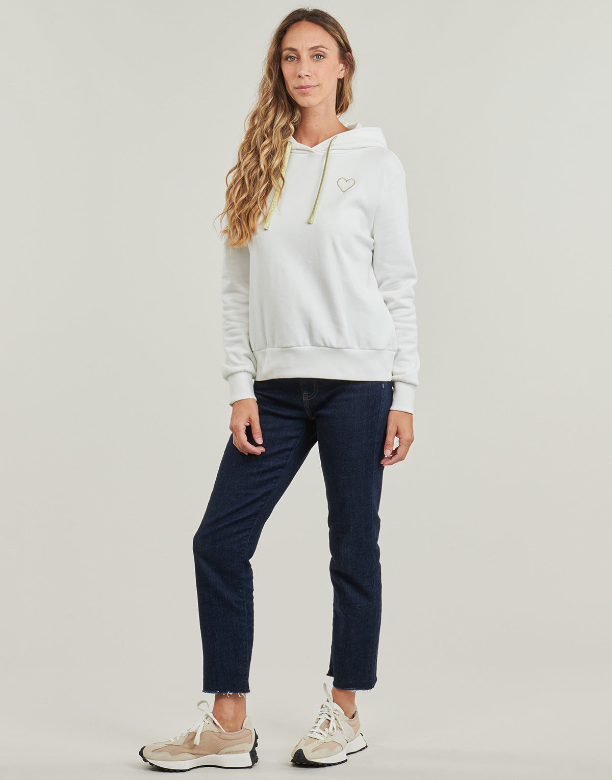 Felpa Donna Only ONLNOLI Bianco