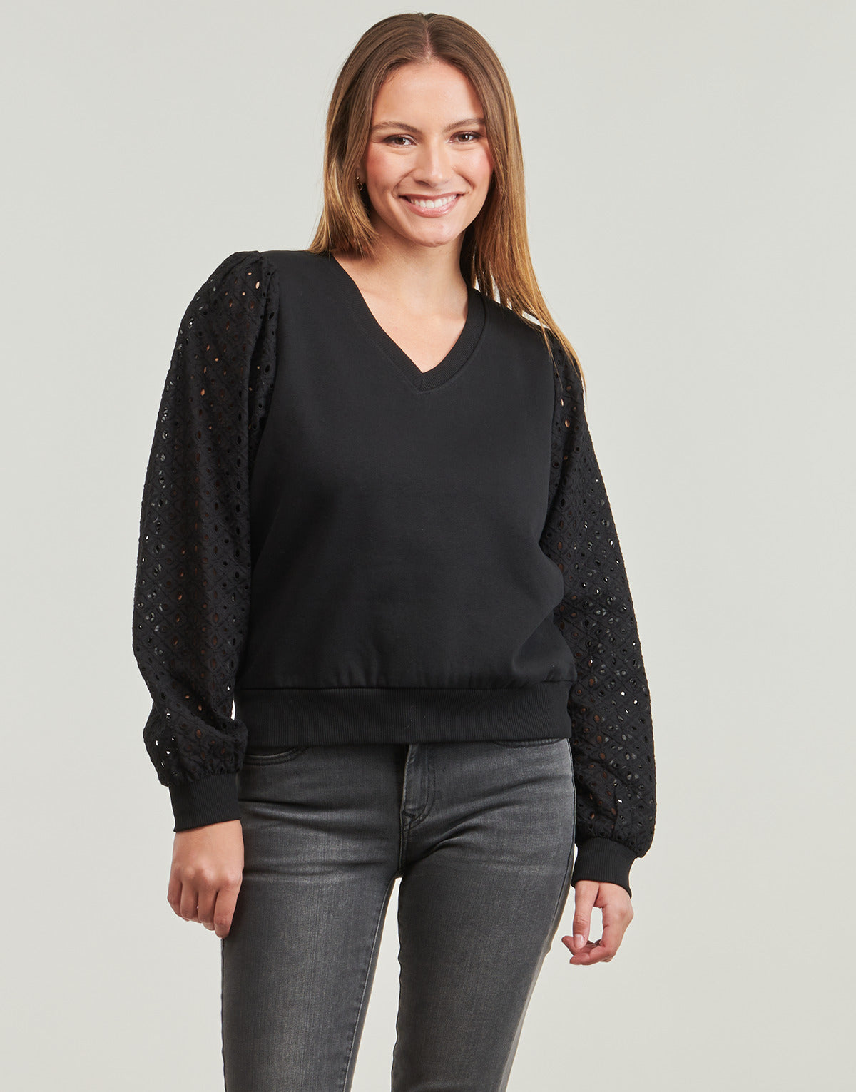 Felpa Donna Only  ONLDONNA  Nero