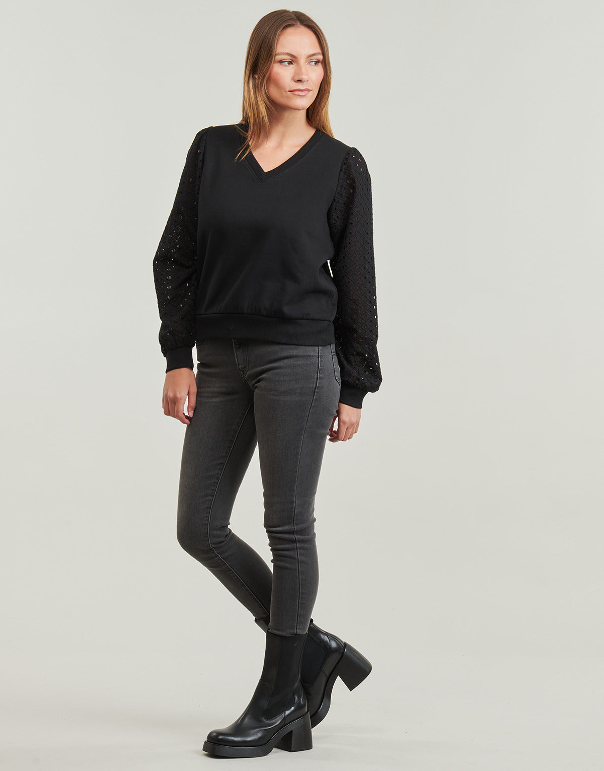 Felpa Donna Only  ONLDONNA  Nero