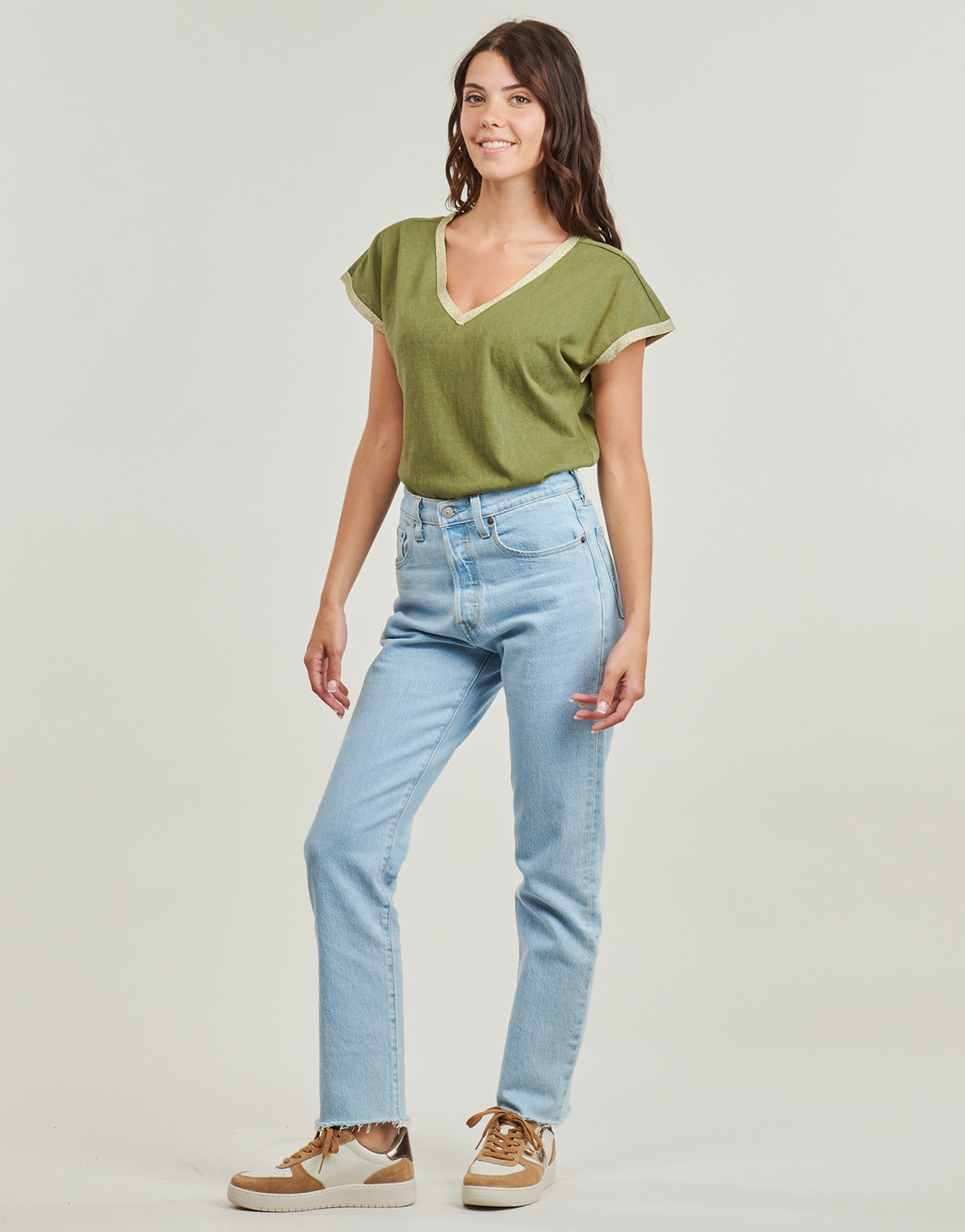 T-shirt Donna Only  ONLPEGGY  Kaki