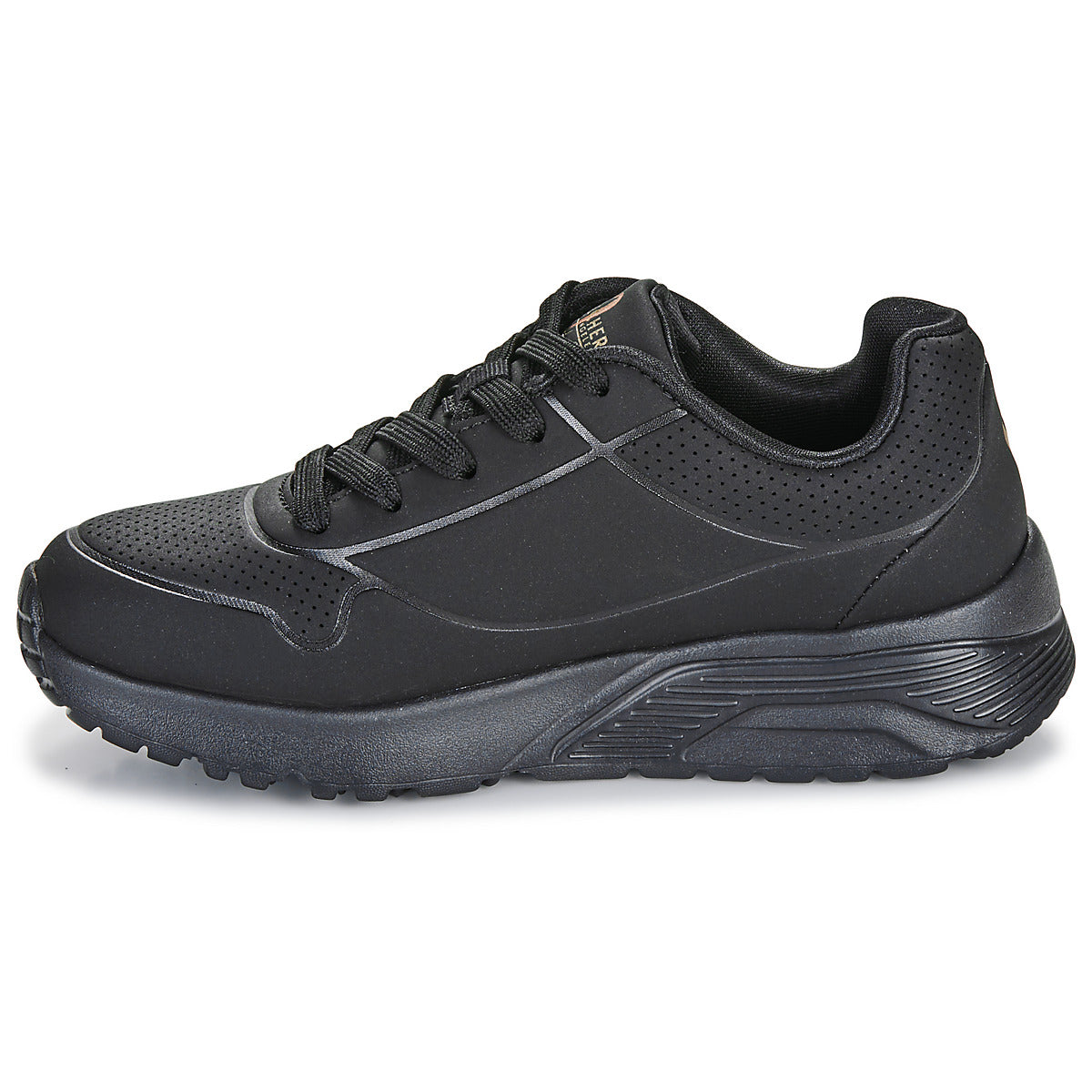 Scarpe bambini ragazza Skechers  UNO LITE  Nero