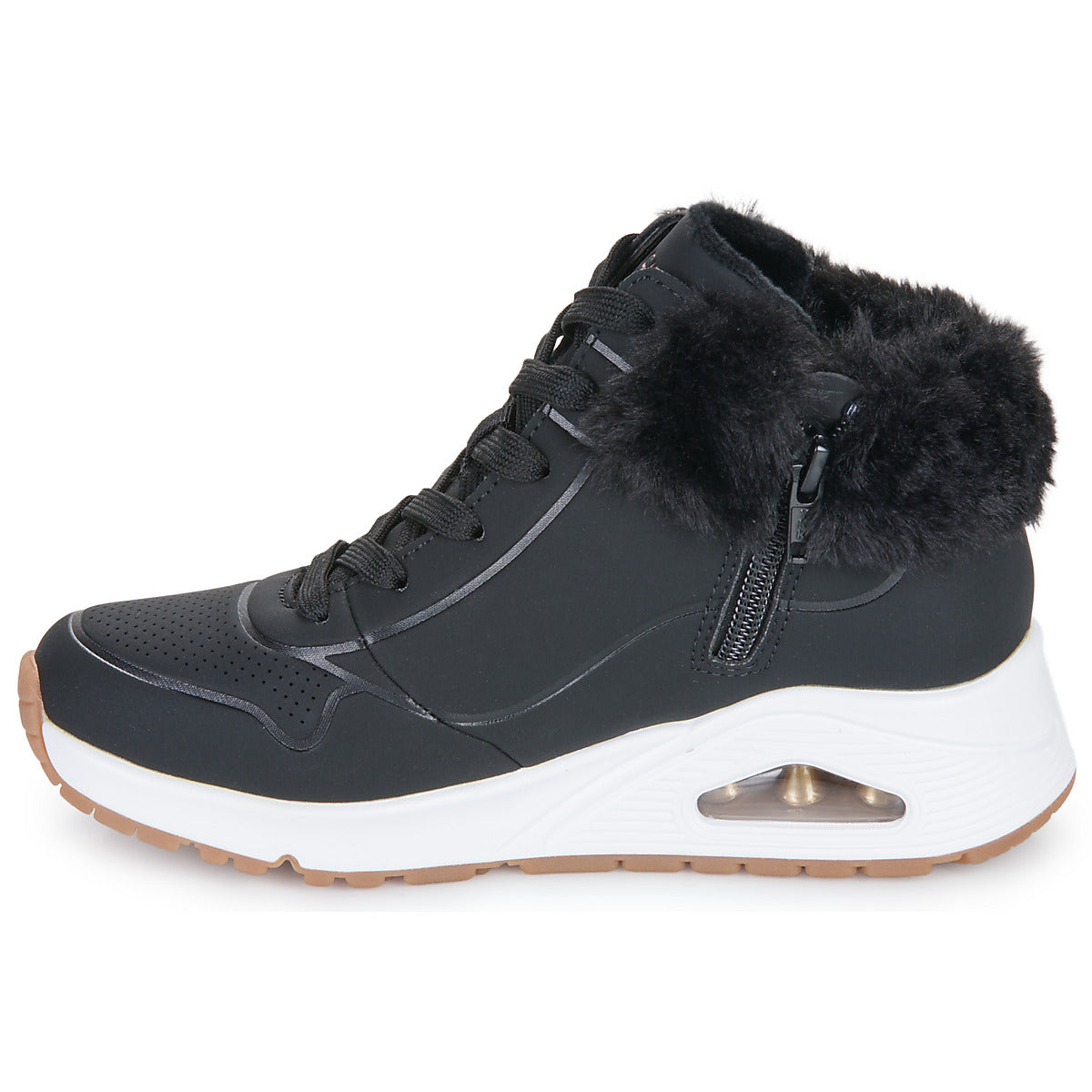 Scarpe bambini ragazza Skechers  UNO  Nero