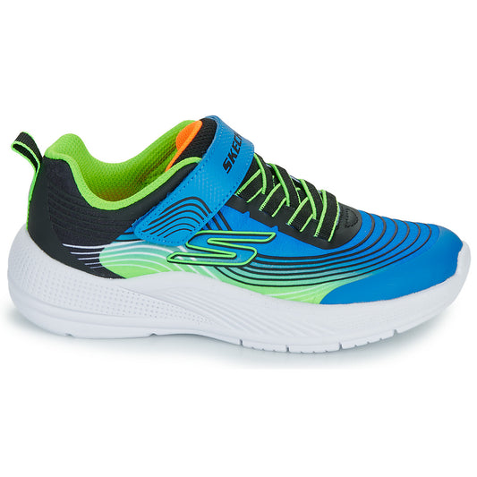 Scarpe bambini ragazzo Skechers MICROSPEC ADVANCE Blu