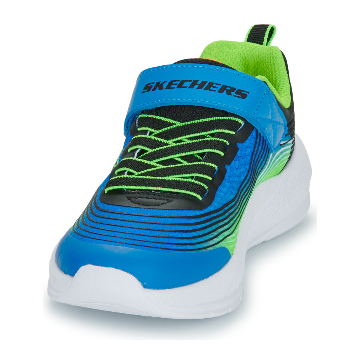 Scarpe bambini ragazzo Skechers MICROSPEC ADVANCE Blu