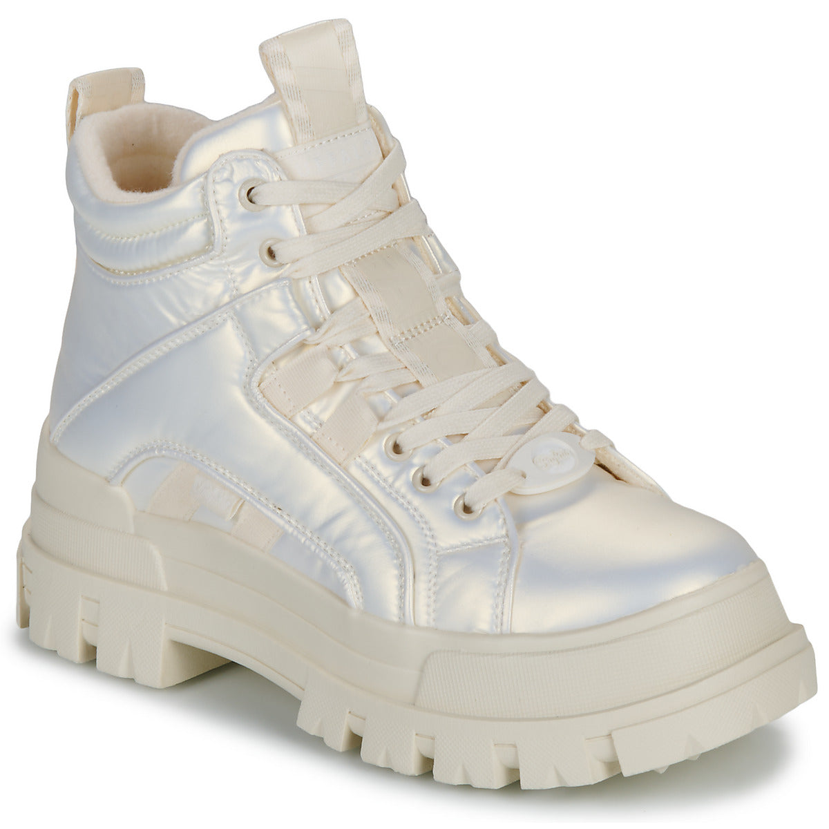 Stivaletti Donna Buffalo  ASPHA NC MID  Bianco