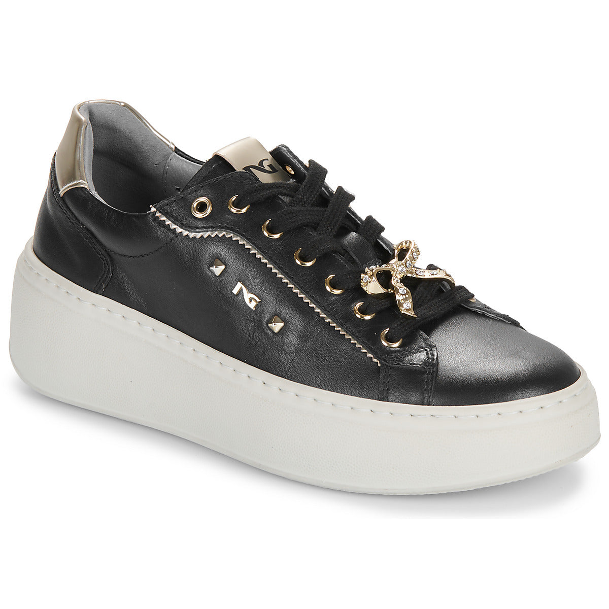Sneakers basse Donna NeroGiardini I411621D-100 Nero