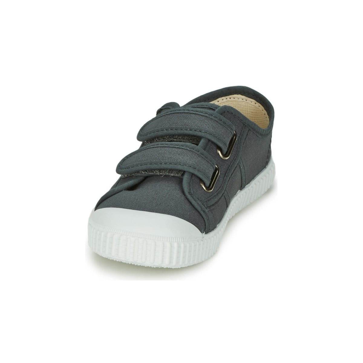 Scarpe bambini ragazza Victoria BLUCHER LONA DOS VELCROS Grigio