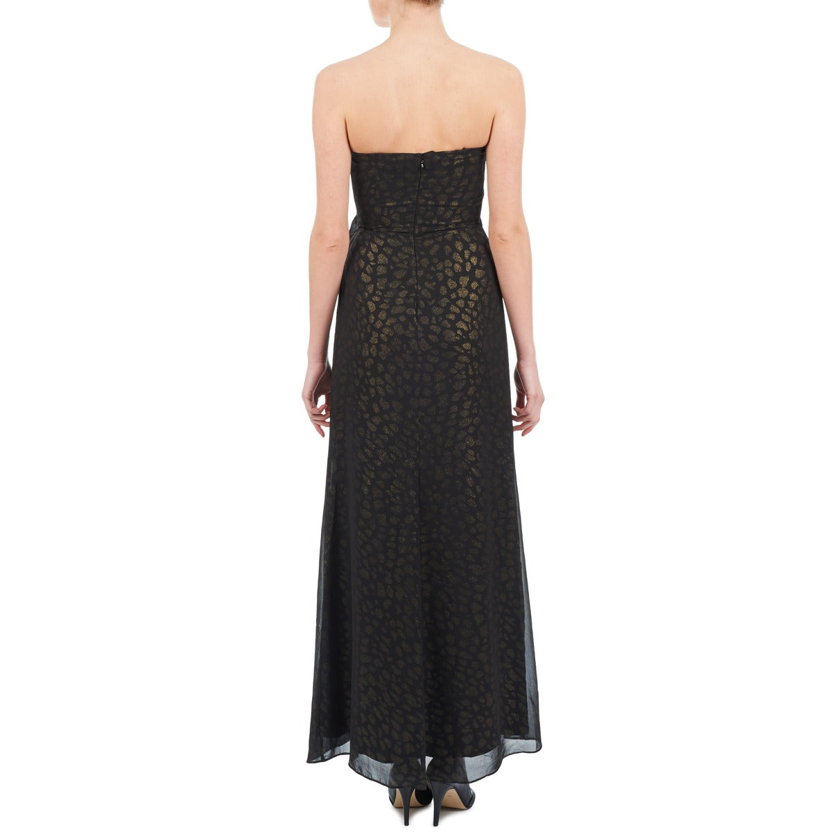 Abito lungo Donna Manoukian 612930 Nero