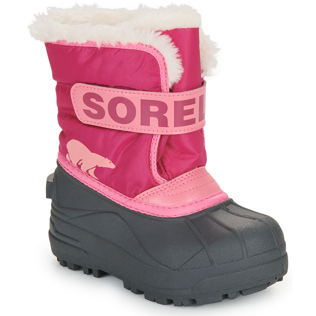 Scarpe da neve bambini ragazza Sorel  CHILDRENS SNOW COMMANDER  Rosa