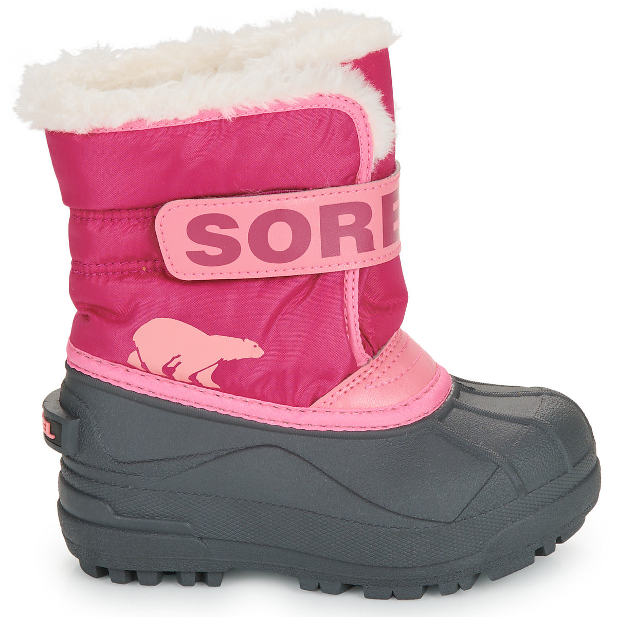 Scarpe da neve bambini ragazza Sorel  CHILDRENS SNOW COMMANDER  Rosa