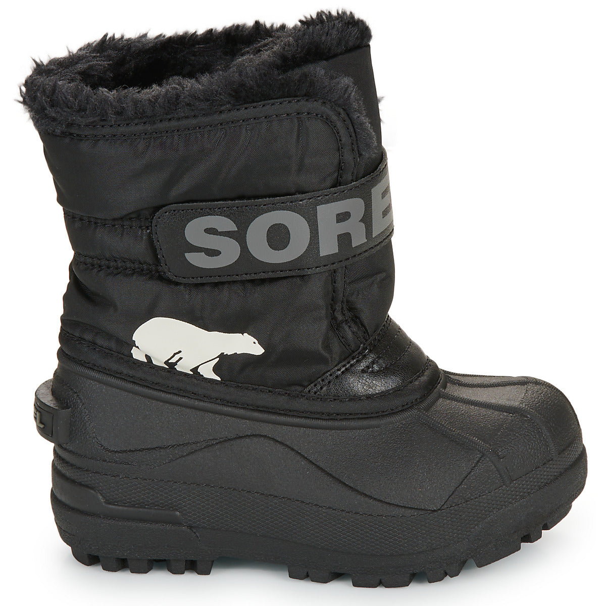 Scarpe da neve bambini ragazza Sorel  CHILDRENS SNOW COMMANDER  Nero
