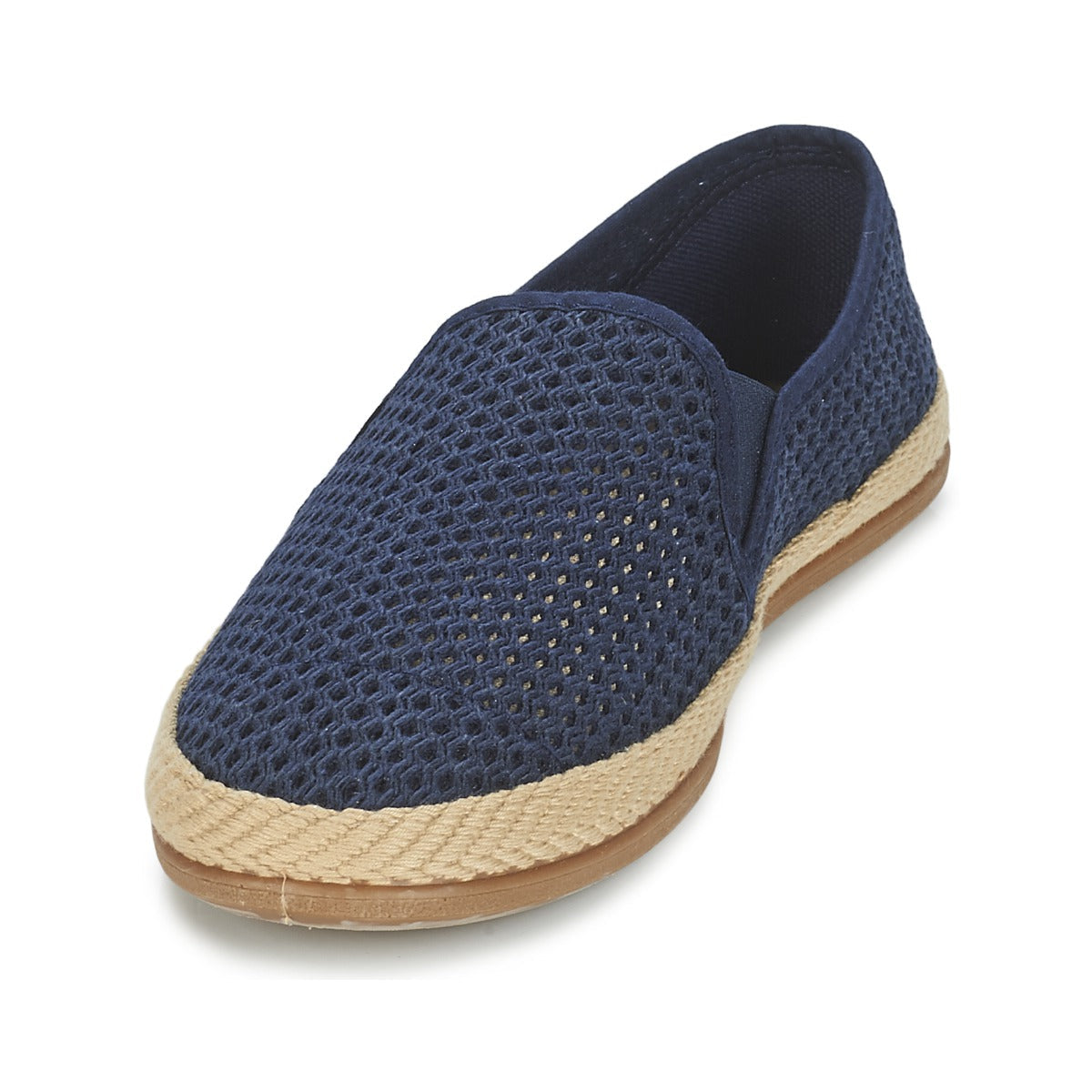 Scarpe Espadrillas Uomo Bamba By Victoria COPETE ELASTICO REJILLA TRENZA Blu