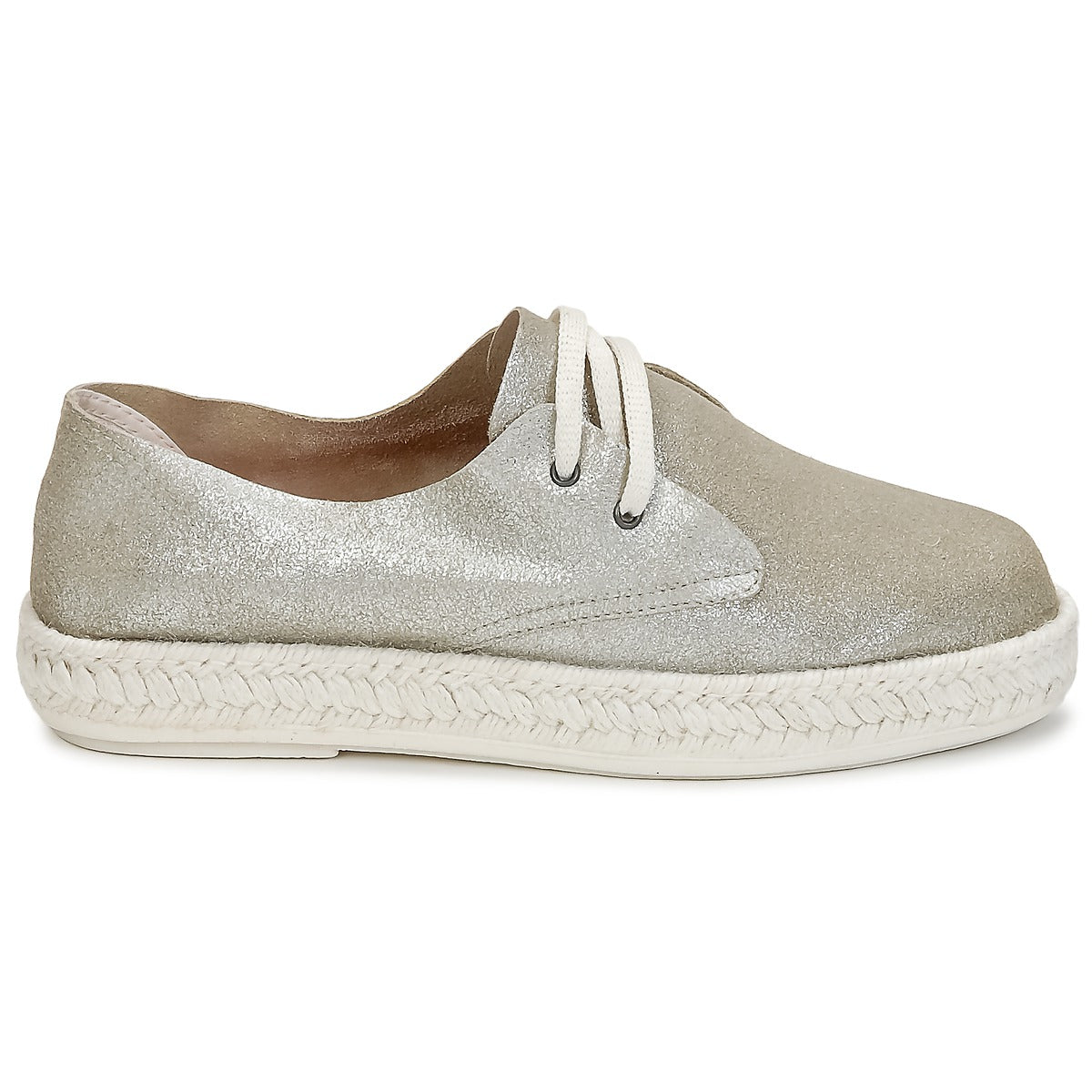 Scarpe Espadrillas Donna Bunker IBIZA Argento